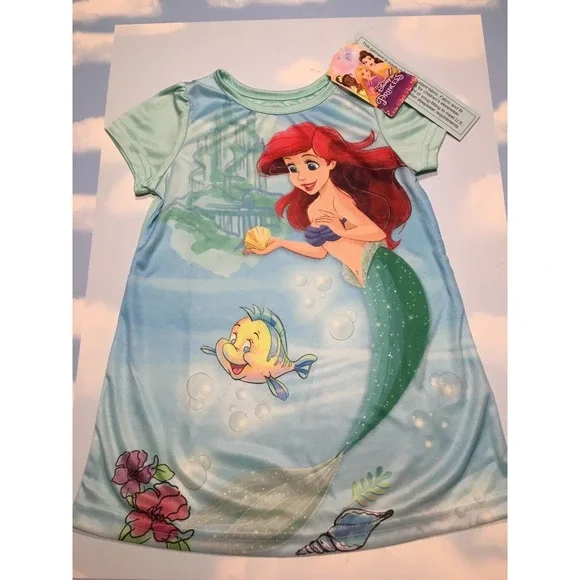 Disney Pajamas Disney Princess Ariel Little Mermaid 2t